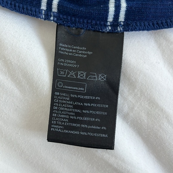 Stripped body con mini tshirt dress - Picture 6 of 6